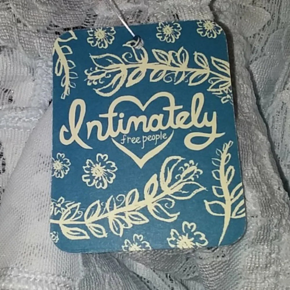 Free People Galoon Halter Bra Sky NWT - Picture 5 of 6